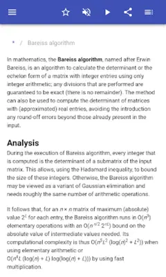 Linear algebra android App screenshot 13