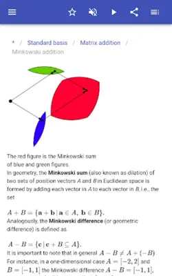 Linear algebra android App screenshot 6